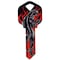 Hillman HILLMAN Wackey Black Panther & Flames House/Office Universal Key Blank KW1 Single 89033 - alternate 1